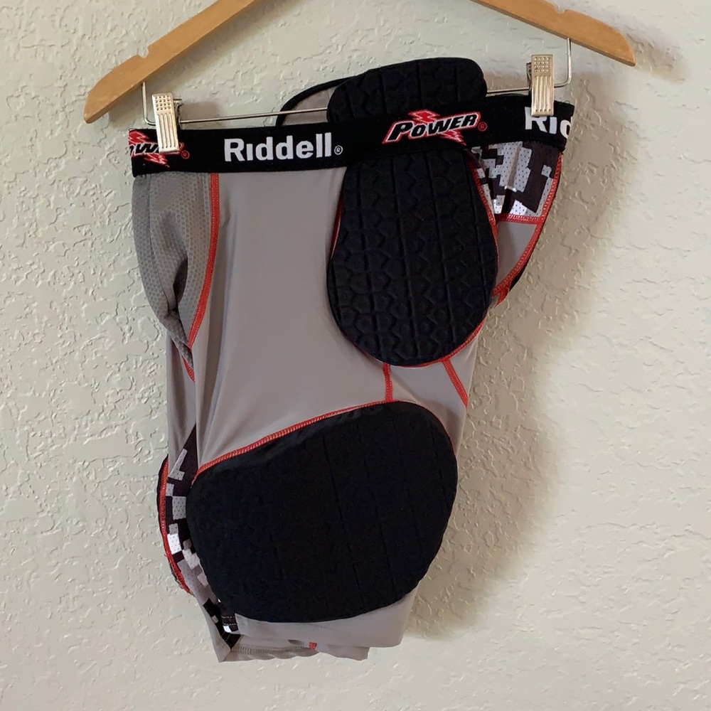 Riddell Sz L Football Padded Compression Shorts